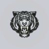 Tiger embroidery design