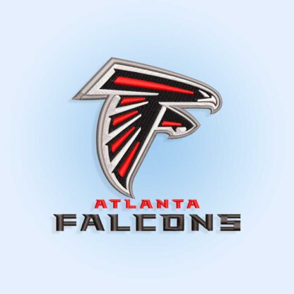Atlanta Falcons Embroidery design files