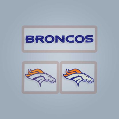 Denver Broncos Embroidery design