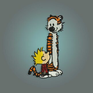 Calvin and Hobbes Embroidery design