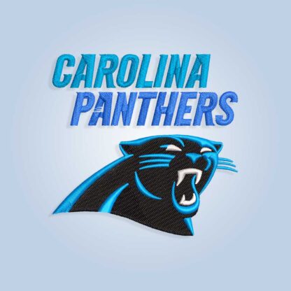 Carolina Panthers Embroidery design