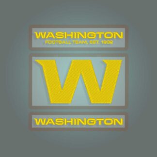 Washington Football Team Embroidery design