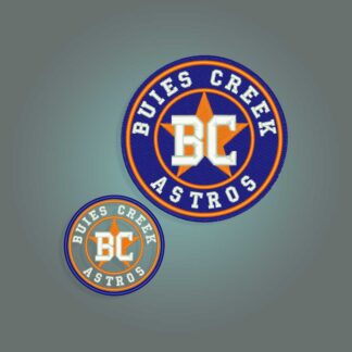 Buies Creek Astros Embroidery design