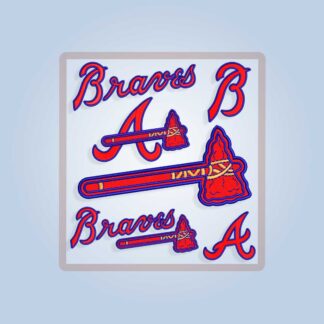 Atlanta Braves Embroidery designs