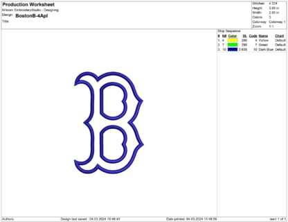 Boston Red Sox applique