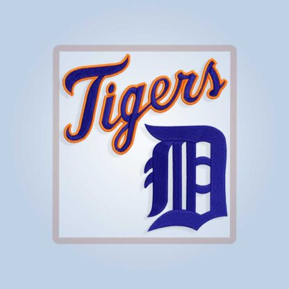 Detroit Tigers Embroidery design