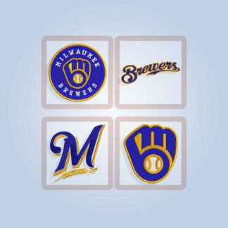 Milwaukee Brewers Embroidery design