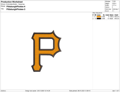 Pittsburgh Embroidery designs - Image 2