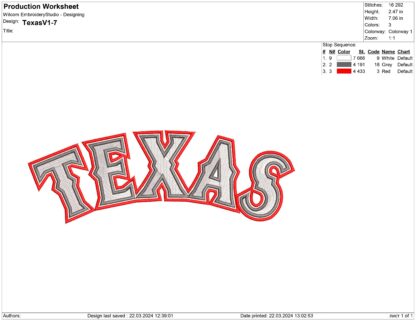 Texas Rangers Embroidery designs
