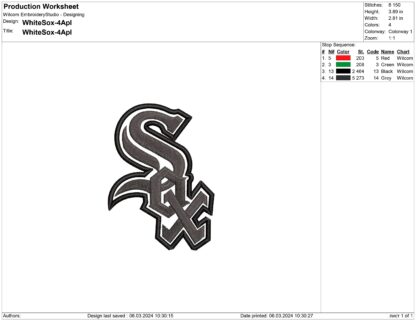 Chicago White Sox applique