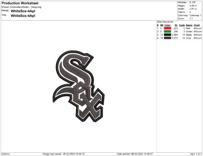 Chicago White Sox applique