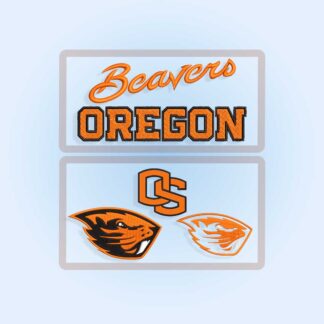 Oregon Beavers Embroidery design