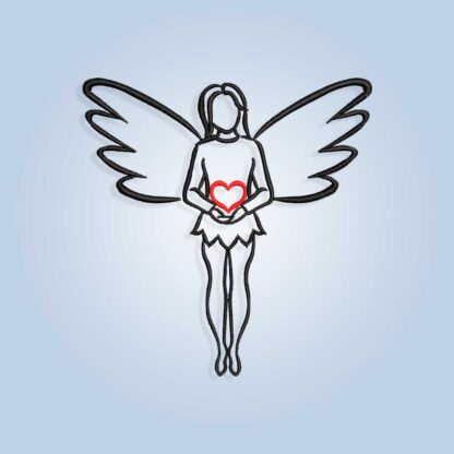 Pixie Angel embroidery design