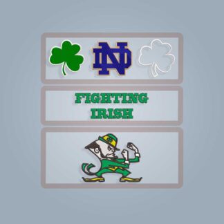 Notre Dame Fighting Irish Embroidery design