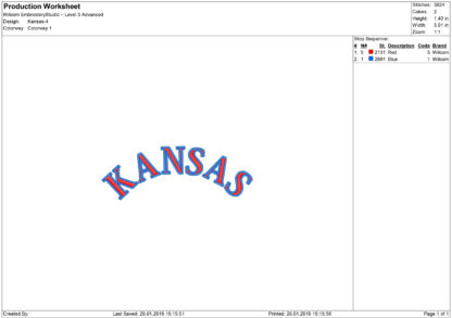 Kansas Embroidery design files - Image 2