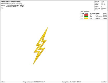 Lightning applique