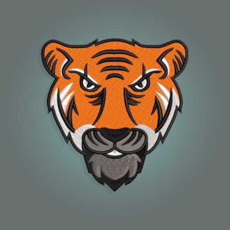 Tiger Embroidery design