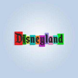 Disneyland embroidery design