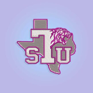 Texas Southern Tigers Embroidery design