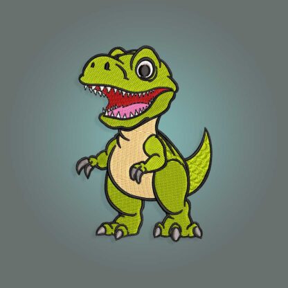 Dinosaur T-Rex Embroidery design