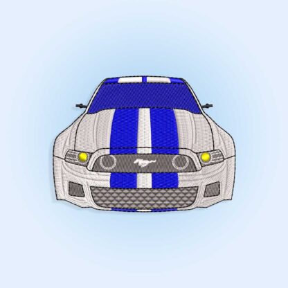 Shelby GT500 Ford Mustang Embroidery design