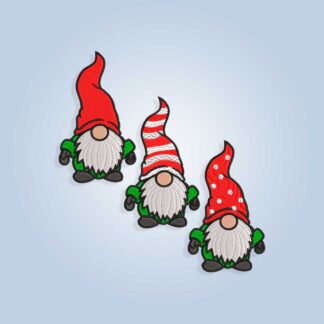 Gnomes Embroidery design