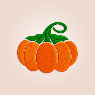 Simple Halloween Pumpkin Embroidery design