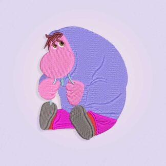 Inside out Embarrassment Embroidery design