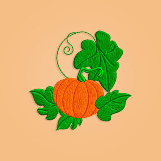 Halloween Pumpkin Embroidery design