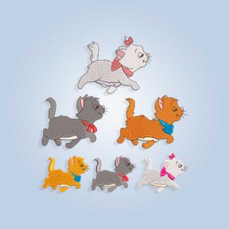 Aristocats Embroidery design