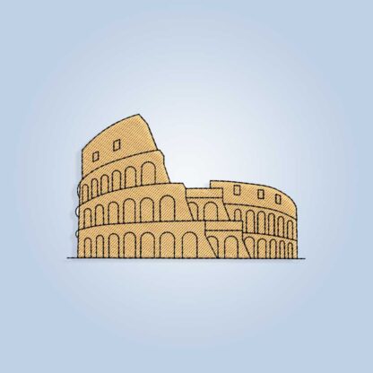 Colosseum Embroidery design