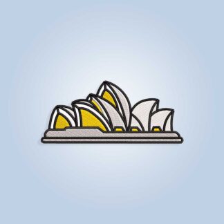 Sydney Opera House Embroidery design