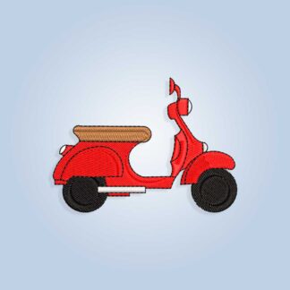 Vespa Embroidery design files