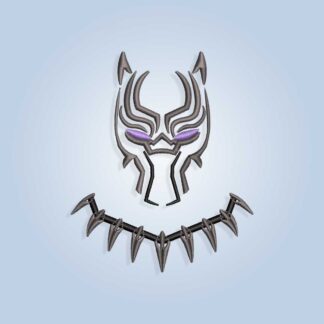 Black Panther Embroidery design