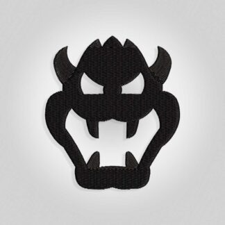 Dragon Bowser Embroidery design