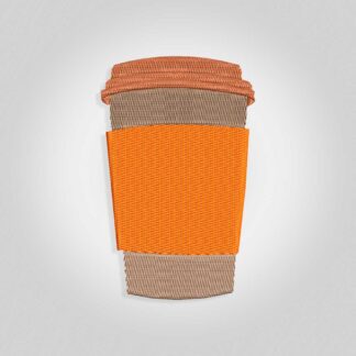 Paper coffee cup Embroidery design