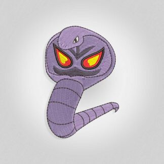 Arbok Pokemon Embroidery design