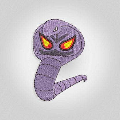 Arbok Pokemon Embroidery design