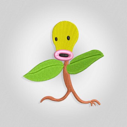 Bellsprout Pokemon Embroidery design