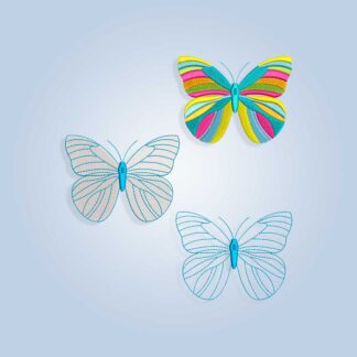 Butterfly Embroidery design files