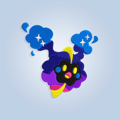 Cosmog Pokemon Embroidery design