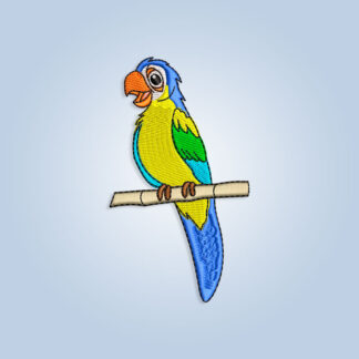 Parrot Embroidery design