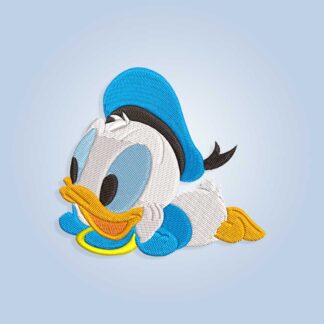 Baby Donald Duck Embroidery design