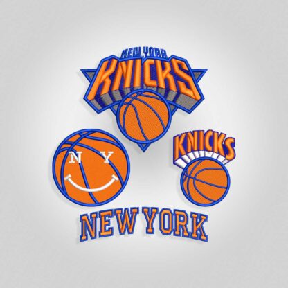 New York Knicks embroidery design