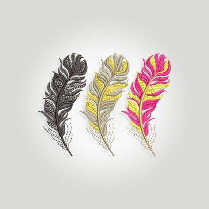 Feather Embroidery design