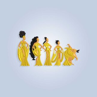 Dancing Muses Hercules Embroidery design files