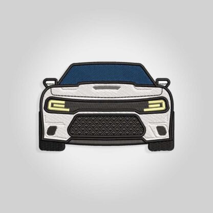 Dodge Charger Embroidery design