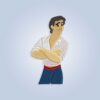 Prince Eric Embroidery design