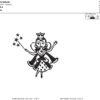 Fairy queen embroidery design files - Image 2