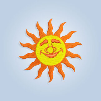 Ray the muppet sun embroidery design